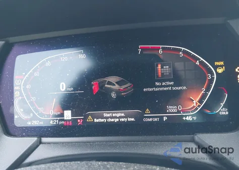 2022 BMW 228 Gran Coupe I Sdrive из США, поврежденный, VIN WBA53AK00N7L09835